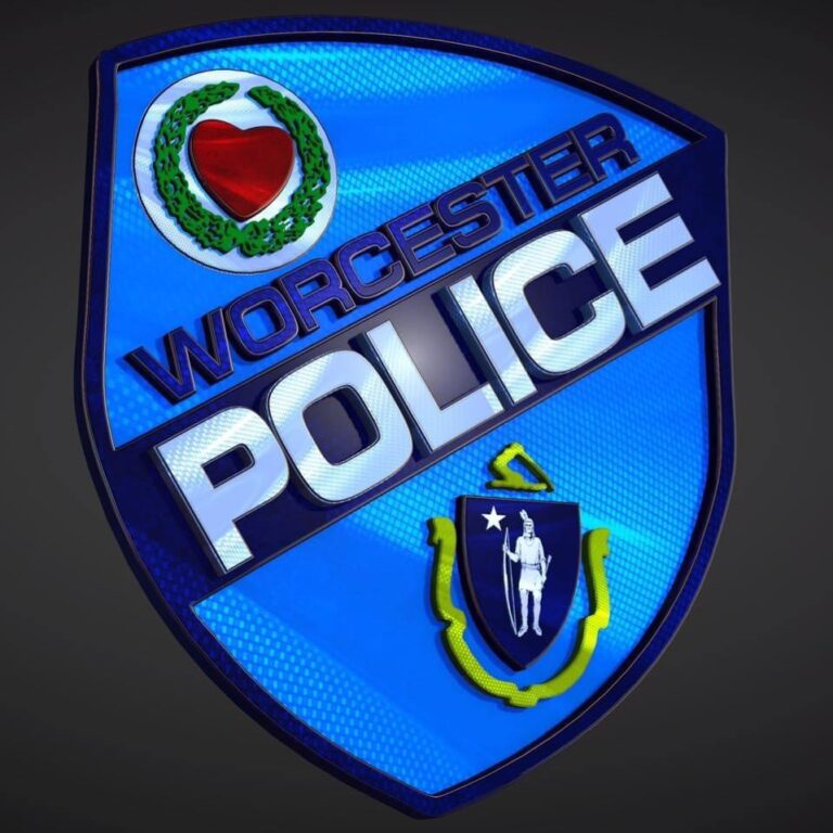 Worcester Police patch symbolizing the Worcester Public Safety Rundown weekly update.