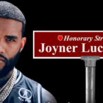 Joyner Lucas Worcester with chain around his neck